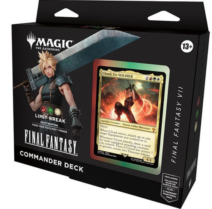 MAGIC: THE GATHERING - FINAL FANTASY COMMANDER DECK Limit Break - ITA
