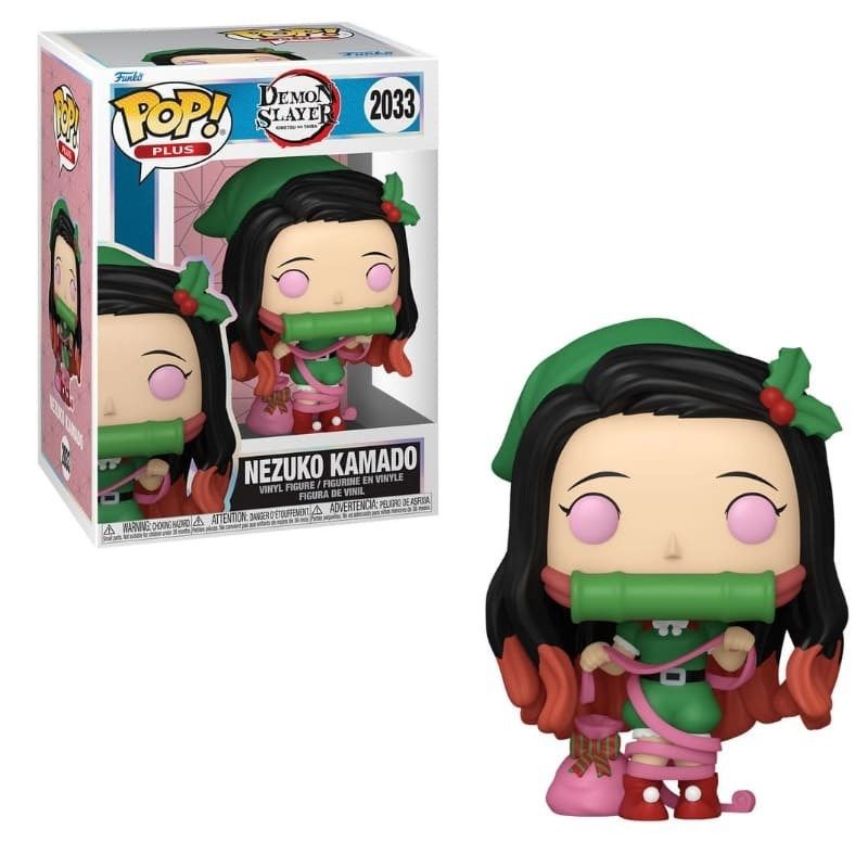 FUNKO POP Plus: Demon Slayer- Nezuko (Holiday) 9 cm