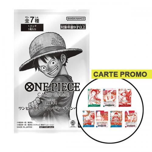 One Piece Promo Card 1/1 3rd Anniversary JP