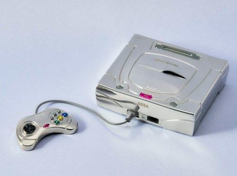 SQUARE ENIX - 102652 - Sega hardware sega saturn white bring arts gallery replica