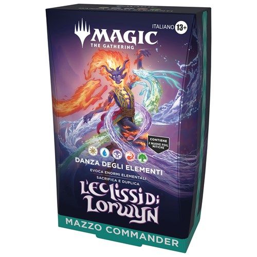 Magic: The Gathering - Lorwyn Eclipsed Commander Deck Danza degli Elementi - ITA (prodotto in allocazione)