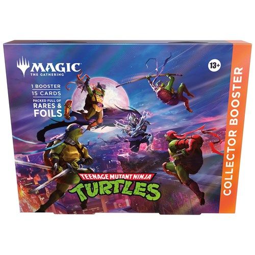 Magic: The Gathering - Teenage Mutant Ninja Turtles Collector&#39;s Booster Display (12 buste) - ENG (prodotto in allocazione)