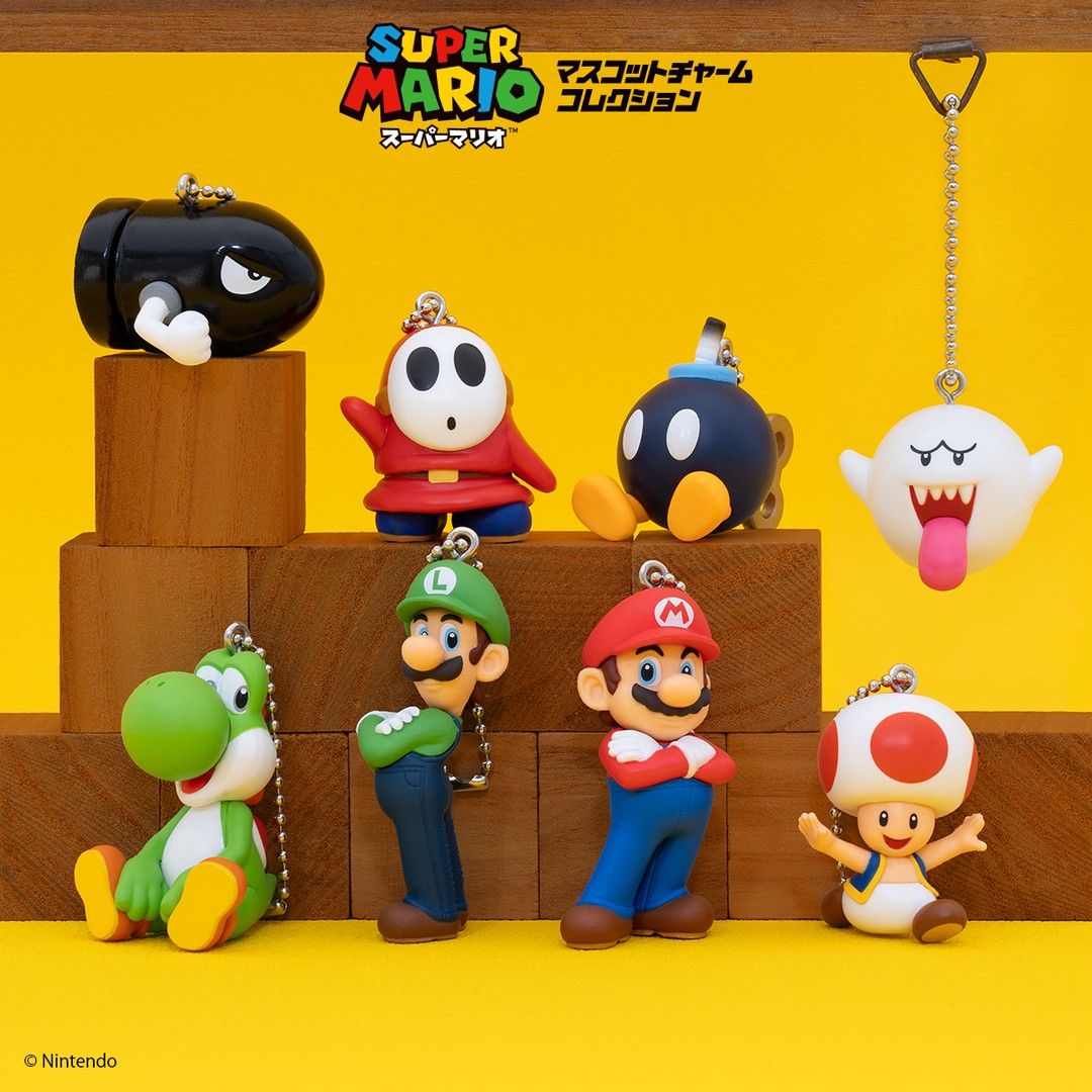 Super Mario Mascot Charm (Blind Box)