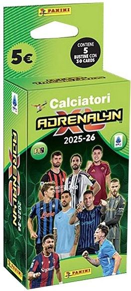 PANINI CALCIATORI ADRENALYN XL 2025-26 ECOBLISTER 5 bustine