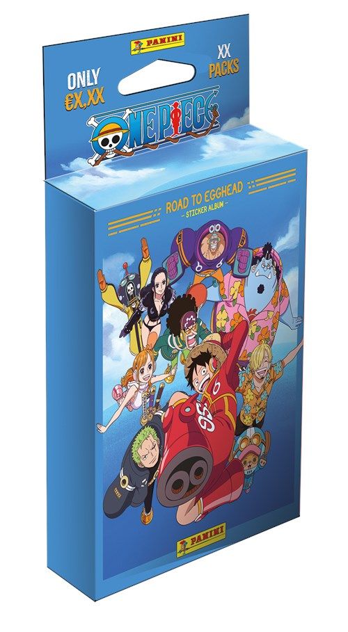 PANINI ONE PIECE ROAD TO 2025 ECOBLISTER 1 limited in rotazione 5 CARD