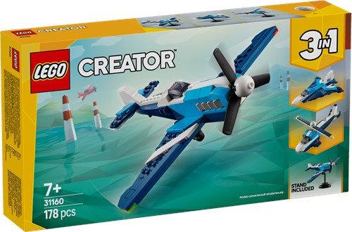 LEGO 31160 Velivolo: aereo da competizione