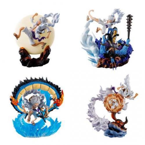 Mini Figure One Piece Gear 5Th Special Set Petitrama Logbox Re Birth (Blind Box Pezzo Singolo)