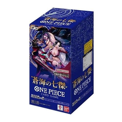 BANDAI ONE PIECE CARD GAME - OP-14 THE SEVEN WARLORDS OF THE SEA (24 buste) - JAP