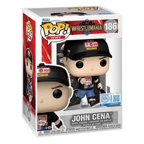 FUNKO POP WWE: Wrestlemania- 186 John Cena (Exclusive) 9 cm