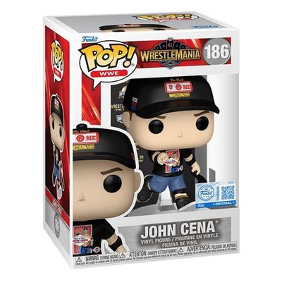 FUNKO POP WWE: Wrestlemania- 186 John Cena (Exclusive) 9 cm