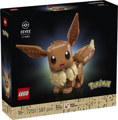 LEGO 72151 Pokemon - Eevee (possibile allocazione)