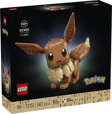 LEGO 72151 Pokemon - Eevee (possibile allocazione)