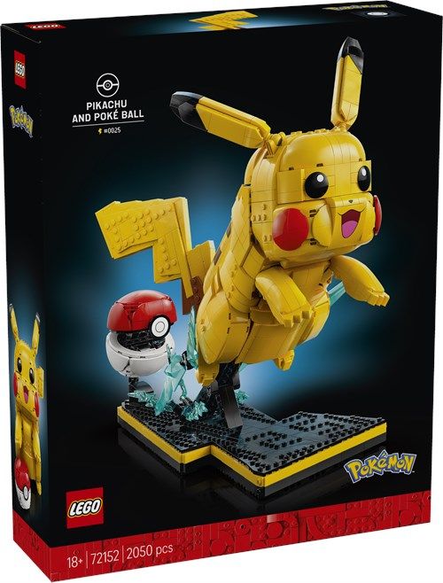LEGO 72152 Pokemon - Pikachu e Poké Ball (possibile allocazione)