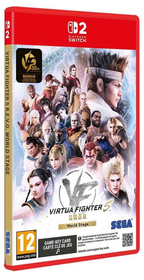 Virtua Fighter 5 R.E.V.O. World Stage 30th Anniversary Edition (Game Key Card) Switch 2