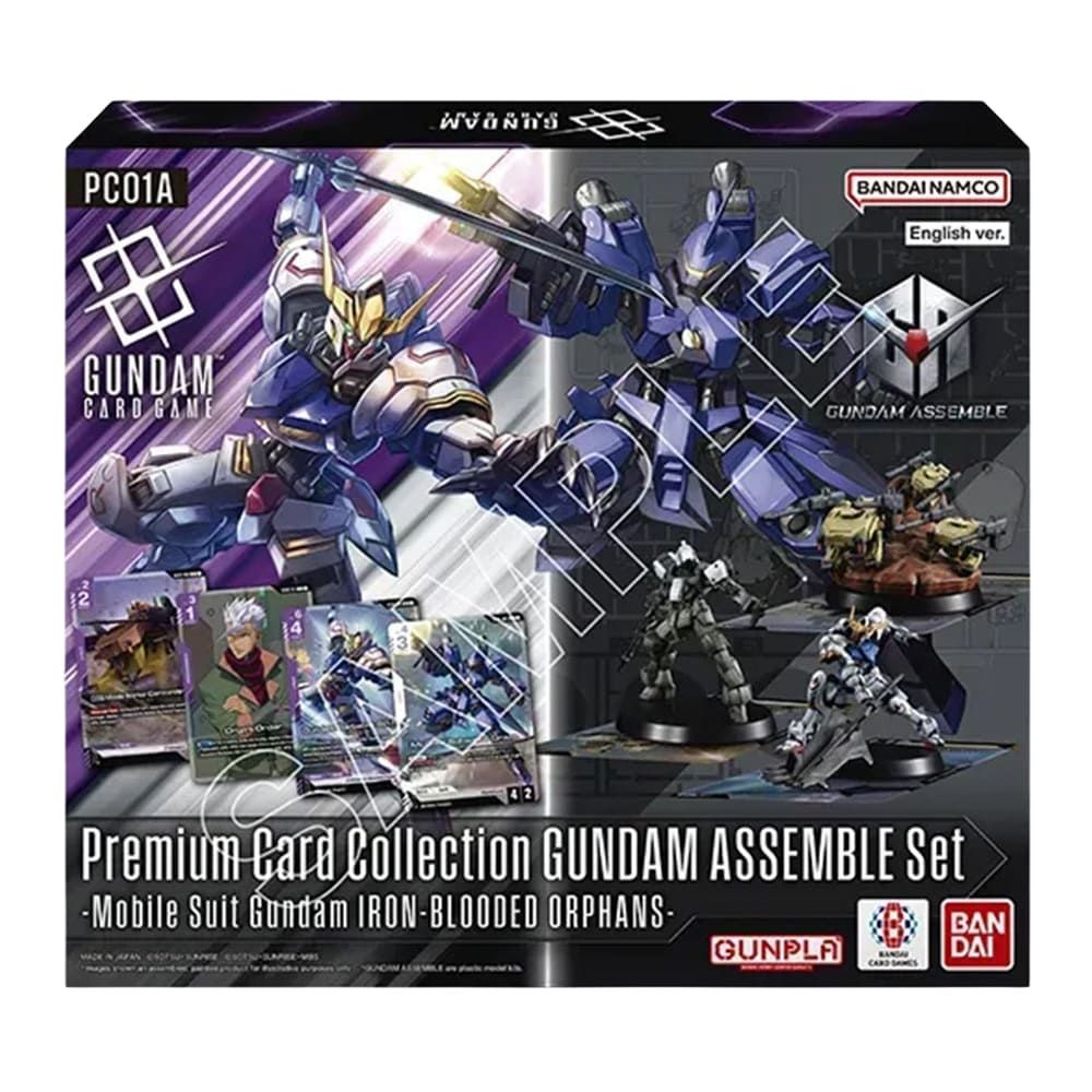 Gundam Card Game Preminum Collection Assemble set Iron Blooded Orphans PC01A versione Inglese