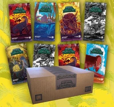 RELEASE THE CREATURES: DINOSAURS! - BOX 8 BUSTE (possibile allocazione)