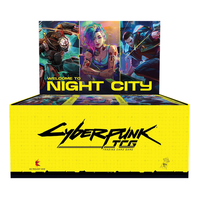 CYBERPUNK TCG - WELCOME TO NIGHT CITY - BOX 24 BUSTE RETAIL - ENG
