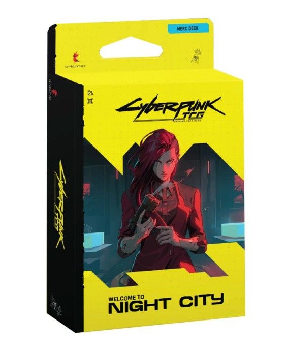 CYBERPUNK TCG - WELCOME TO NIGHT CITY - RETAILER STARTER DECK - THE HEIST - ENG