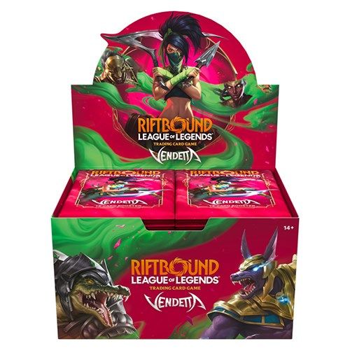 Riftbound: League of Legends TCG - Vendetta Booster Display (24 buste) - ENG (prodotto in allocazione, ordini non confermati)