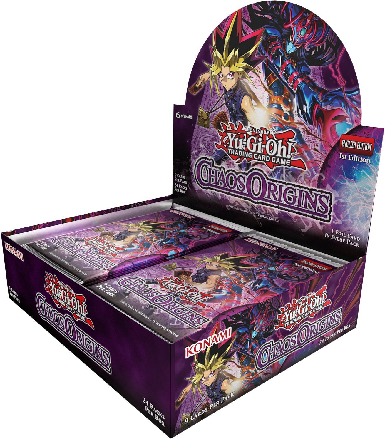 BOX YU-GI-OH! - CHAOS ORIGINS (24 BUSTE) - ENG
