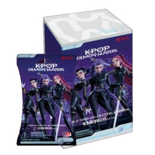 K-Pop Demon Hunters Kayou Collectible Cards - Energy Edition Box (12 buste / 8 carte)
