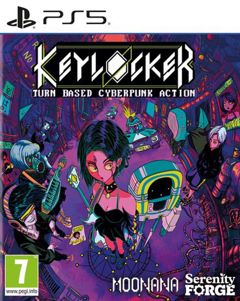 Keylocker | Turn Based Cyberpunk Action Standard Ed. PS5