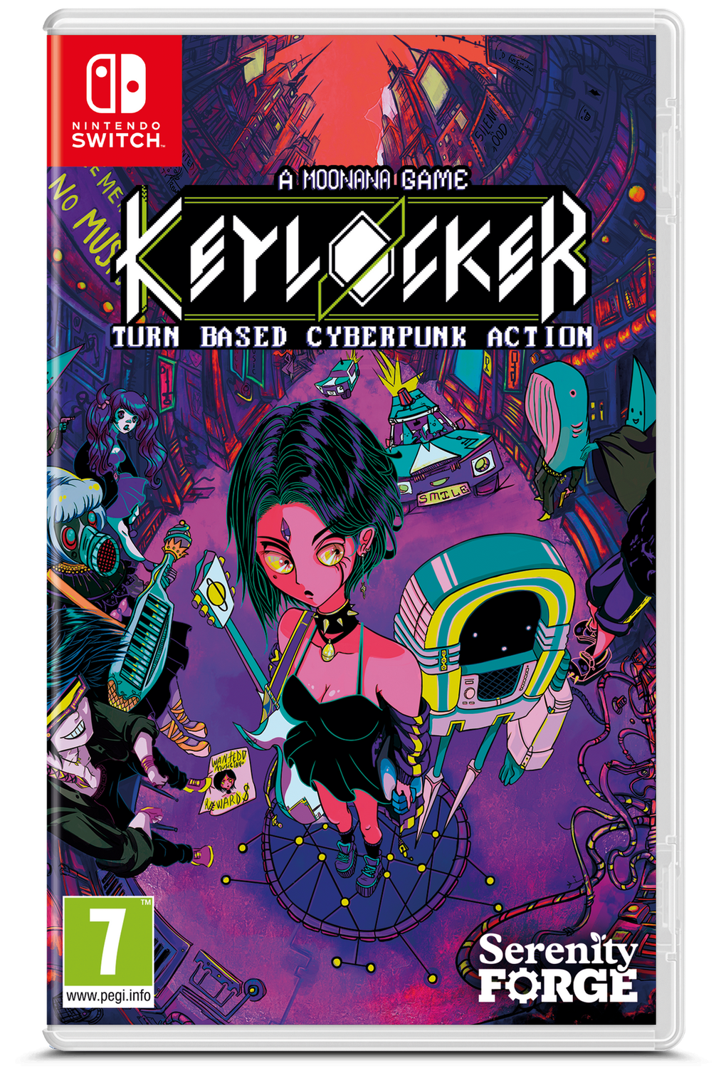 Keylocker | Turn Based Cyberpunk Action Standard Ed. Switch
