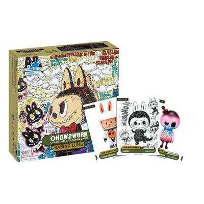 How2work Labubu Collectible TCG Chrome The Monster S3 How2work Labubu Collectible TCG Chrome The Monster S3