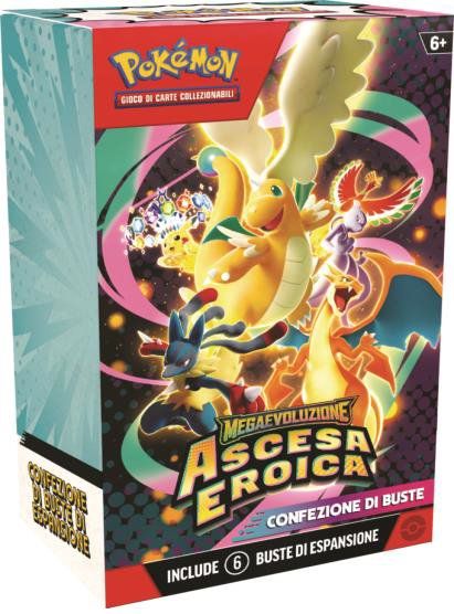POKEMON - M2.5 Megaevoluzione Ascesa Eroica - Bundle 6 buste - ITA