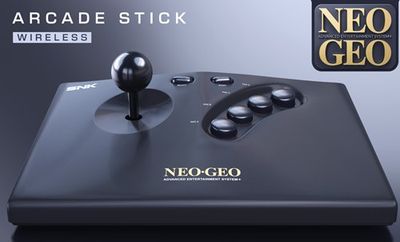 Neo Geo AES+ Arcade Stick Wireless Black (possibile allocazione)