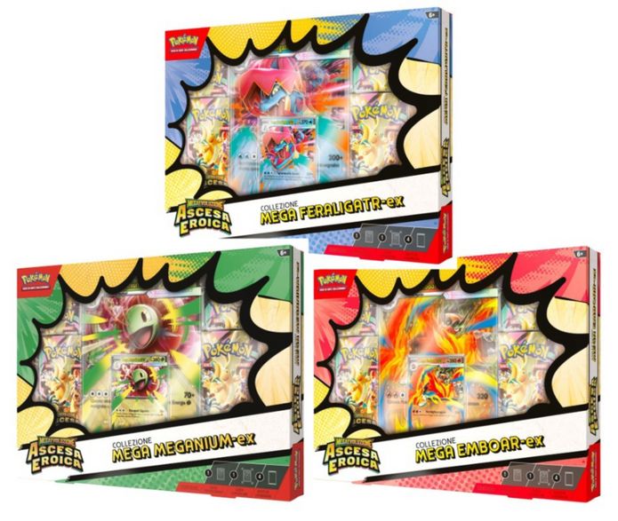 POKEMON - M2.5 Megaevoluzione Ascesa Eroica - Collezione Mega Emboar-EX