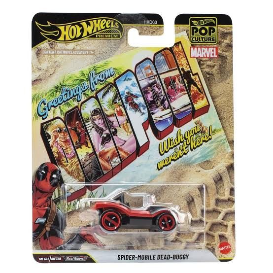 Hot Wheels Deadpool Spider Mobile Dead Buggy