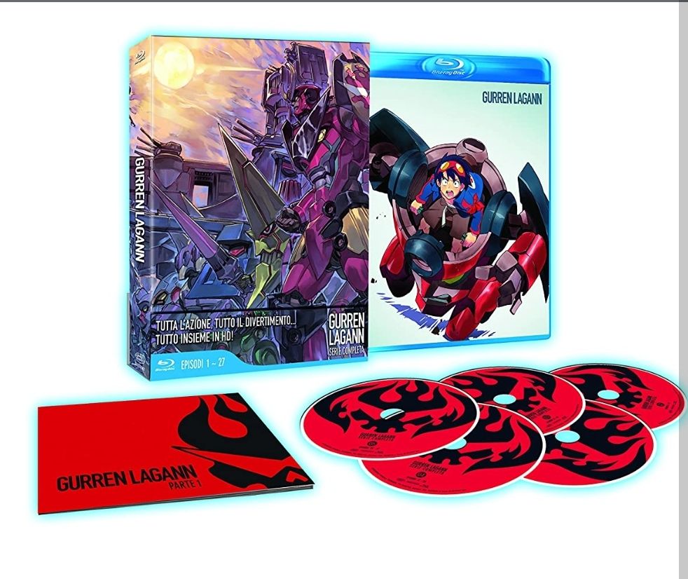 Gurren Lagann Sfondamento dei Cieli BRD Serie Completa