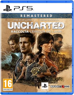 Uncharted: Raccolta L'eredità dei Ladri PS5 Uncharted: Raccolta L'eredità dei Ladri PS5