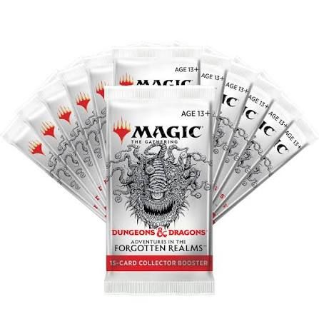 MTG Adventures in the Forgotten Realms Collector Box Completo, Sigillato