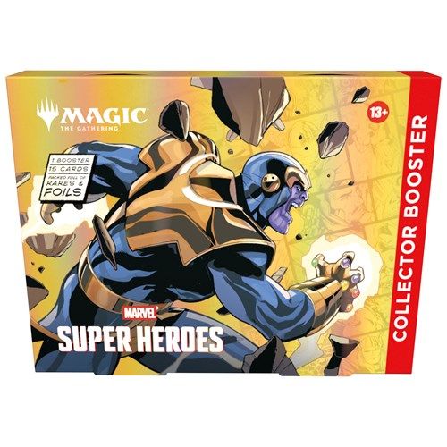 Magic: The Gathering - Marvel Super Heroes Collector's Booster Display (12 buste) - ENG