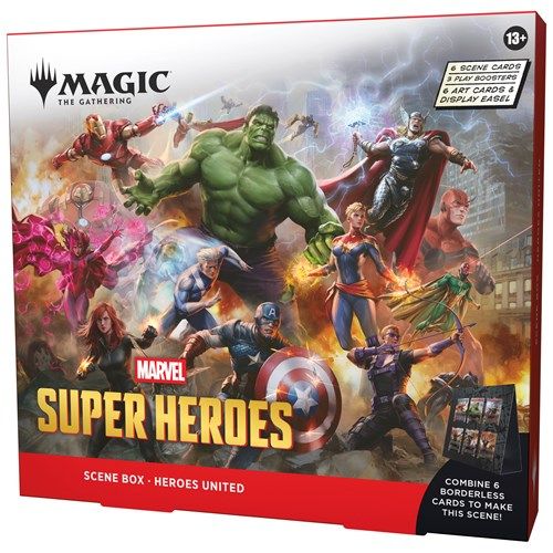 Magic: The Gathering - Marvel Super Heroes Scene Box - ENG Heroes United