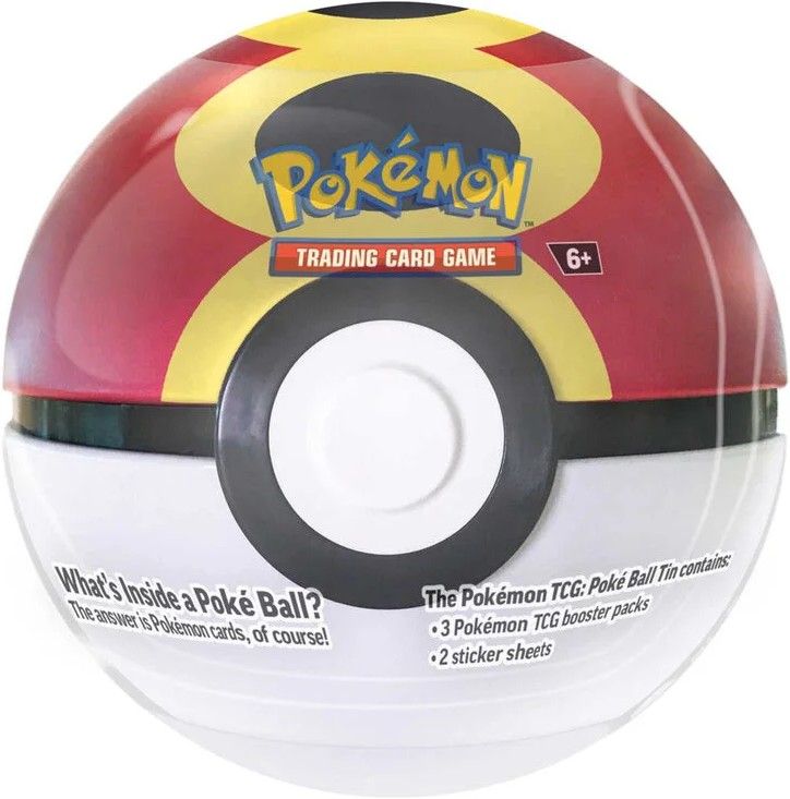 Pokemon Tin Pokeball Ottobre 2025