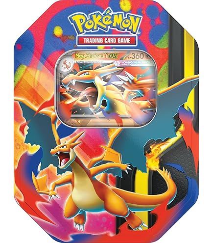 Pokemon Tin Mega Charizard Y