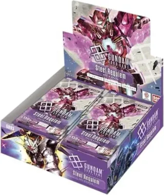 Gundam Cardgame: GD-03 Steel Requiem - Booster Box Jap (24 buste da 7 carte)