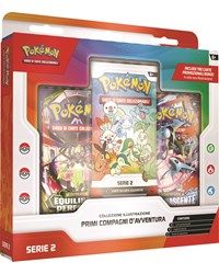 POKEMON - Collezione Illustrazione Primi Compagni di Avventura Serie 2 - ITA