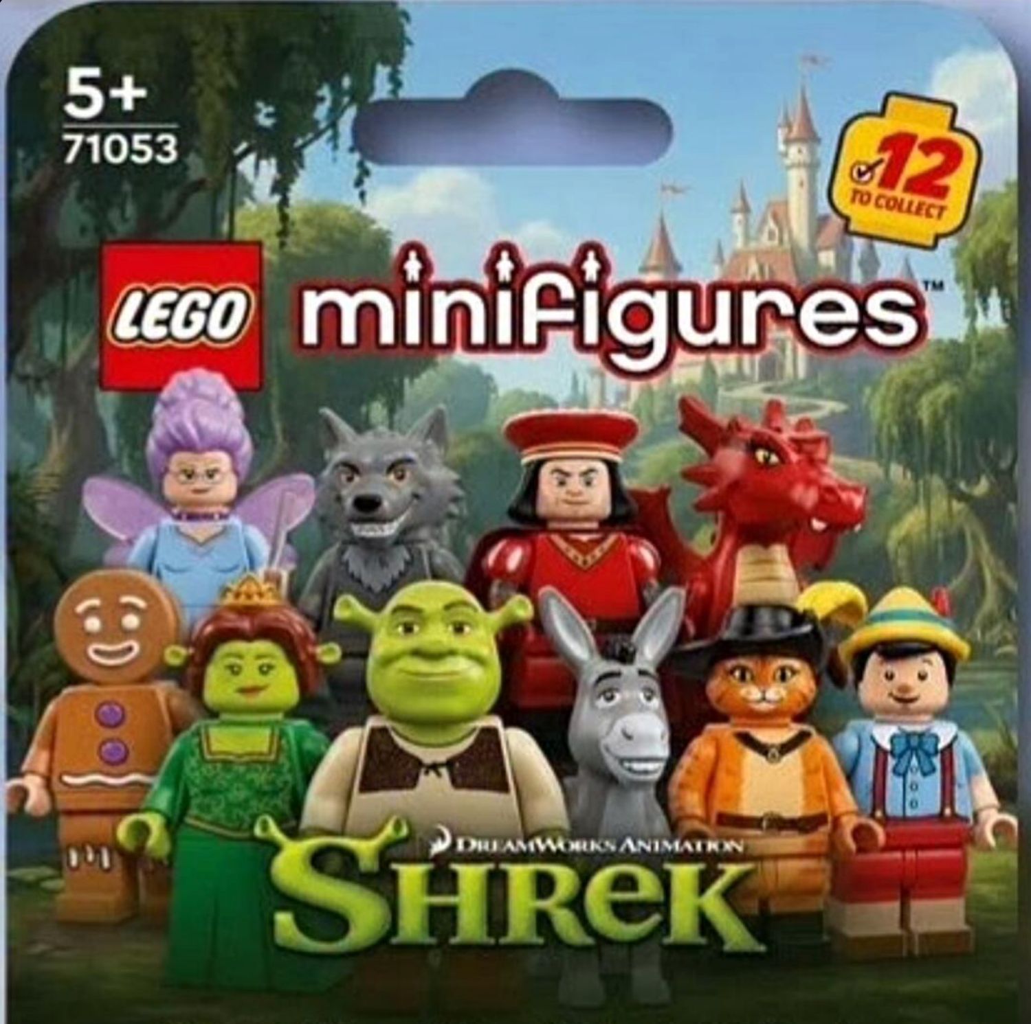 LEGO 71053 LEGO MINIFIGURES Serie Completa 12 pezzi