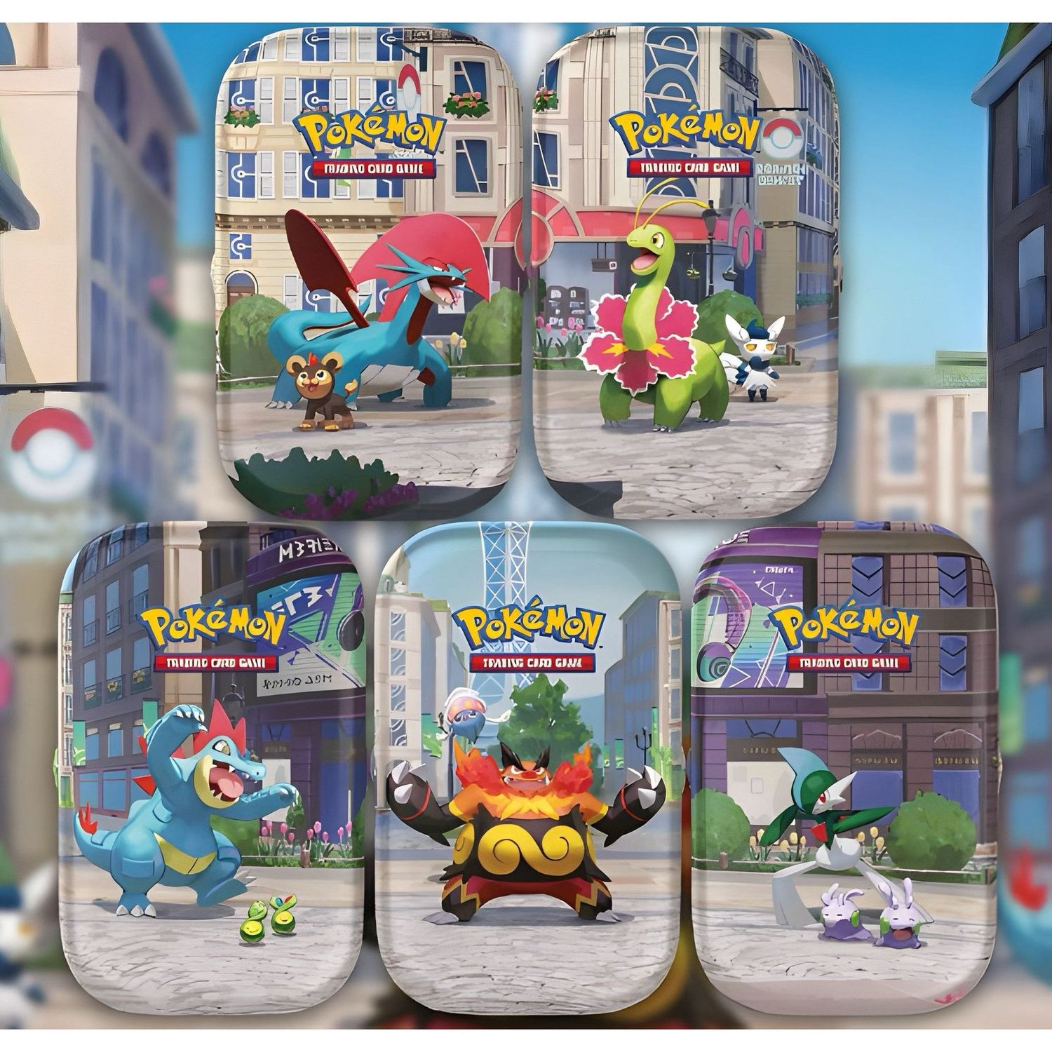Pokemon Mini Tin da Collezione Luminopoli