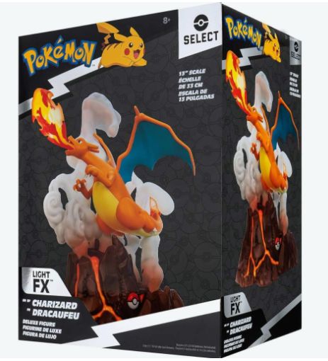 JAZWARES Select Deluxe: Pokemon - Charizard 33cm