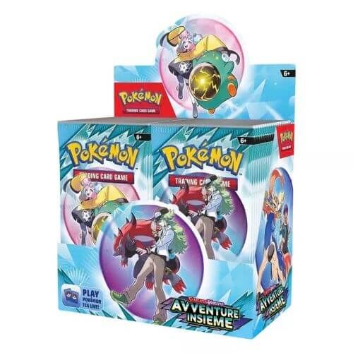 Box Pokémon 36 Buste Avventure Insieme ITA