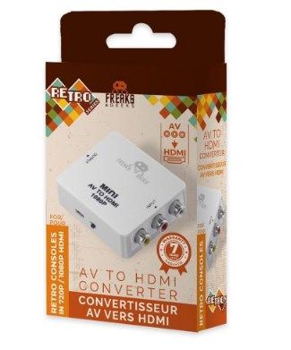 AV to HDMI mini converter (in F&amp;G box + label) TB1304 white