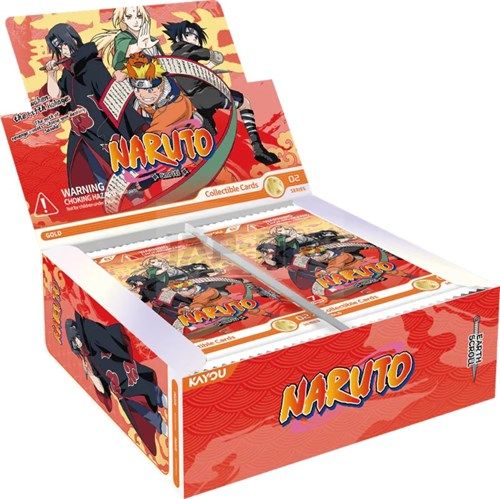 Naruto Kayou Collectible Cards Smriti - Earth Scroll 002 Box (20 buste / 7 carte) 🇬🇧