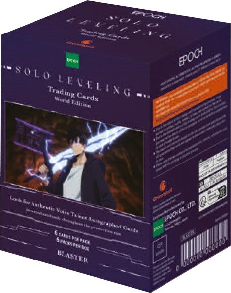 Epoch - Solo Leveling W.E. Blaster Display (6 Buste/ 6 Carte) ENG (PRODOTTO IN ALLOCAZIONE)