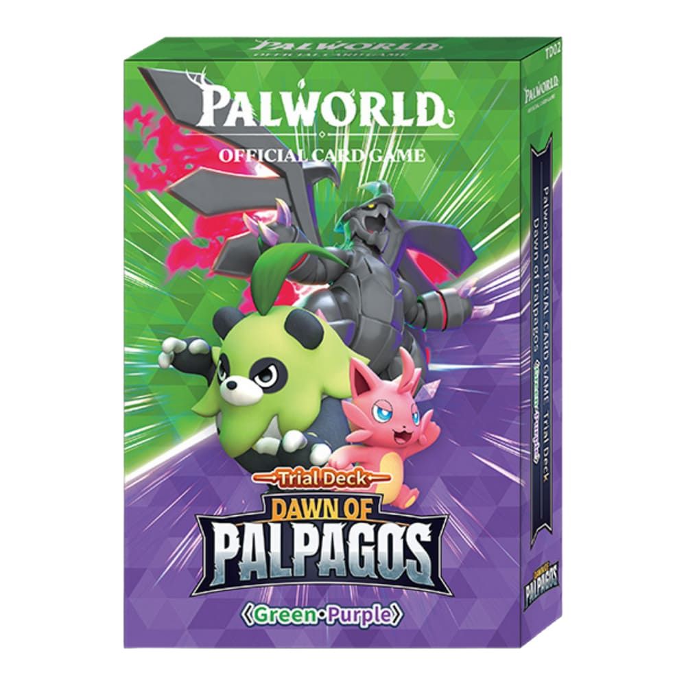 PALWORLD Official Card Game Trial Deck TD02 Dawn of Palpagos - ENG