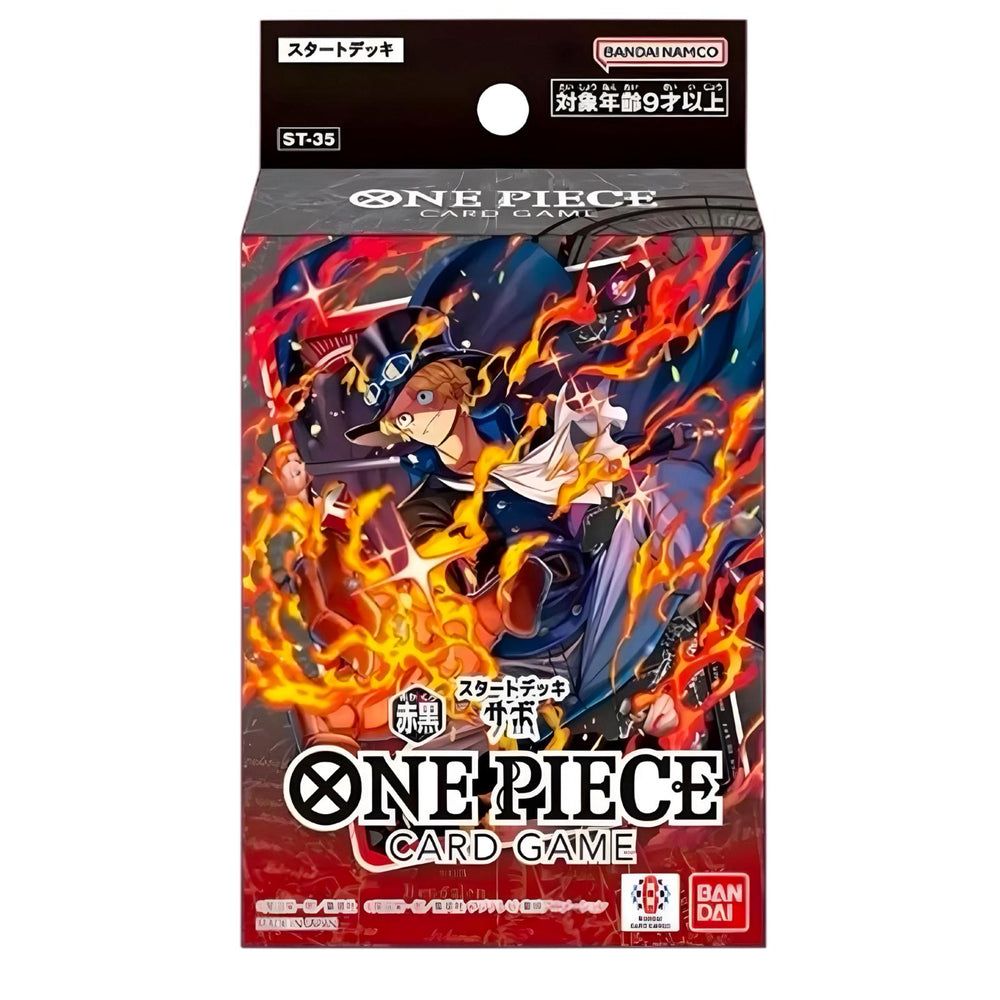 One Piece Starter Deck 35 Red Black Sabo